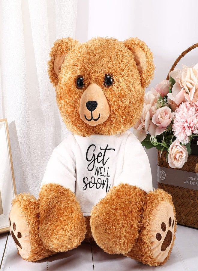 Chalyna Get Well Soon Bear 16 Inch Love Stuffed Bear Plush Toy Heart Stuffed Animals Plush for Girlfriend Romantic Birthday Wedding Anniversary Presents - Image 5